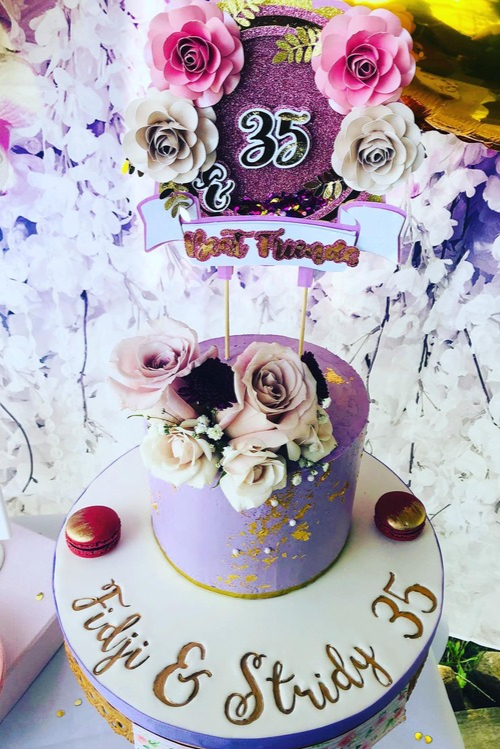 Gâteau d'anniversaire personnalisé