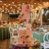 Gâteau de mariage personnalisé fait par Mi'Elles